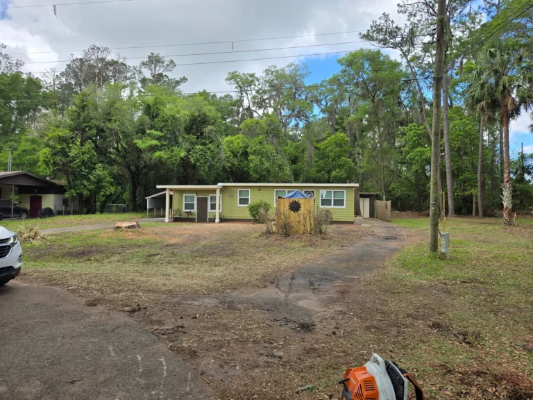 After Photo provided by Client - hazardous tree removal