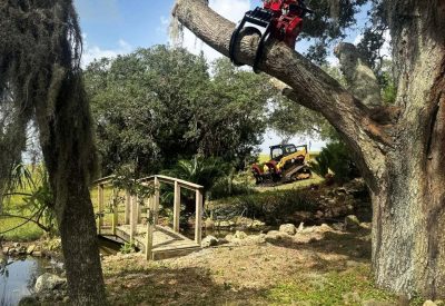 grappler claw truck makes trimming trees safer